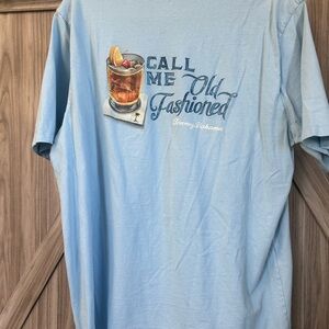 Tommy Bahama Sky Blue 'Call Me Old Fashioned' Tee